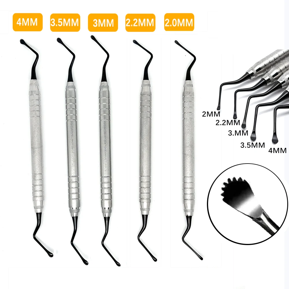 Dental Jagged Gracey Curette Periodontal Bone Curettes Perio Dental Tooth Cleaning Scaler Dental Tool