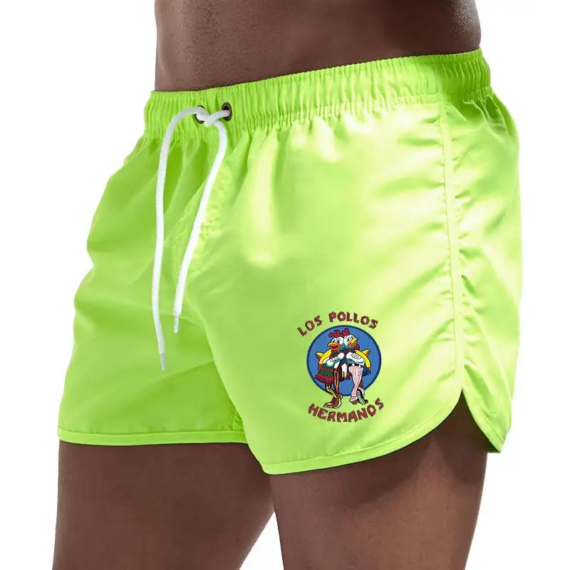 Мужские спортивные купальники, сексуальные пляжные шорты, брюки для доски для серфинга, дышащие и удобные для летней рыбалки, 2025 год, хит продаж