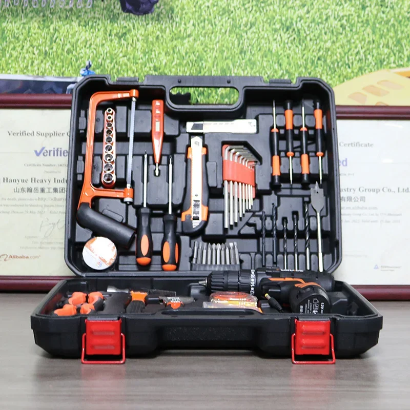 China Manufacturer Creative Tool Box With Tools Hammer Hardware Home Kit Thor Toolbox