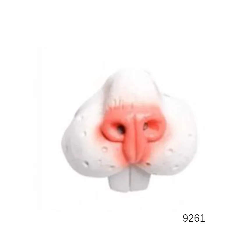 PESENAR  Easter White Rabbit Cosplay Kit, Bunny Ears Headband Nose Mask Pocket Watch for Party Dress Up