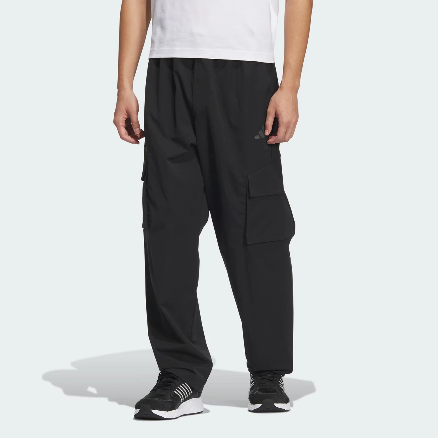 

Adidas genuine 2024 Autumn New Men's Loose Cargo Pants JM9159