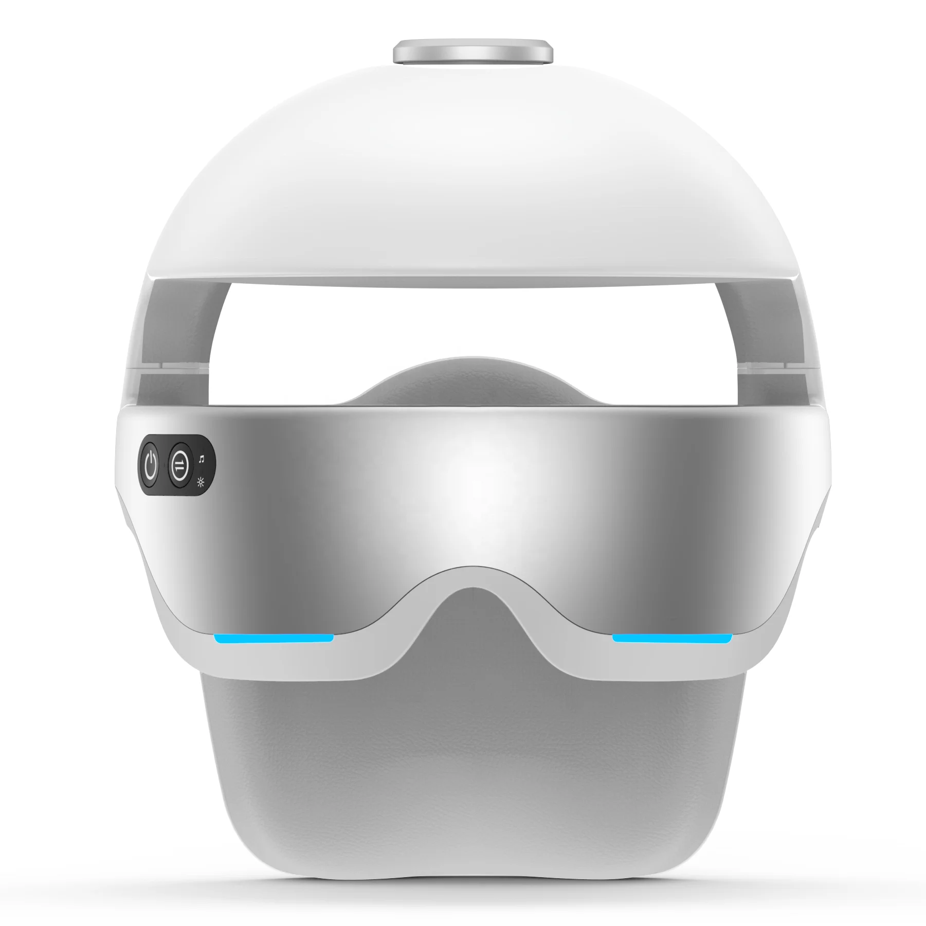 Rechargeable Wireless Head Eye Scalp Massager Build-in Music Human Nape Massage Relieve Head Muscle Pain Head Massager Helmet