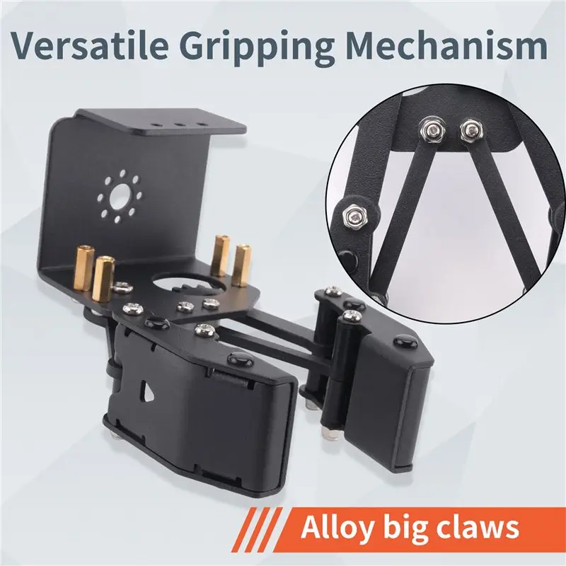 【HIGH GRADE】Open Robot Large Claw Gripper Robot Manipulator For Robot DIY Kit Programmable Robot Claw