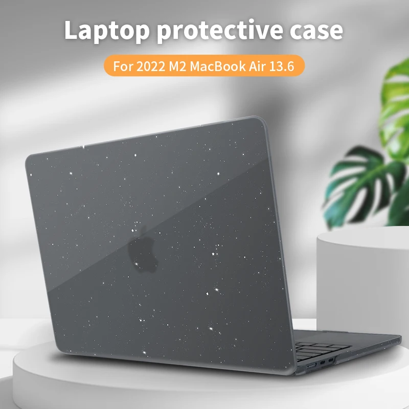 

Laptop Cover for 2023 MacBook Air13.6 A2681 air15 protective case transparent Vinyl Skin pro16/14 A2780 m2 A2338 Anti-drop shell