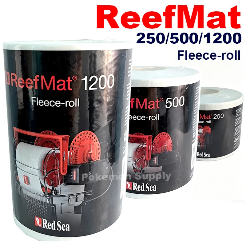 Original Filter Roll Replacement Set For Red Sea ReefMat 250 500 1200 Saltwater Aquarium Fleece Filter Roll High Efficiency Filt