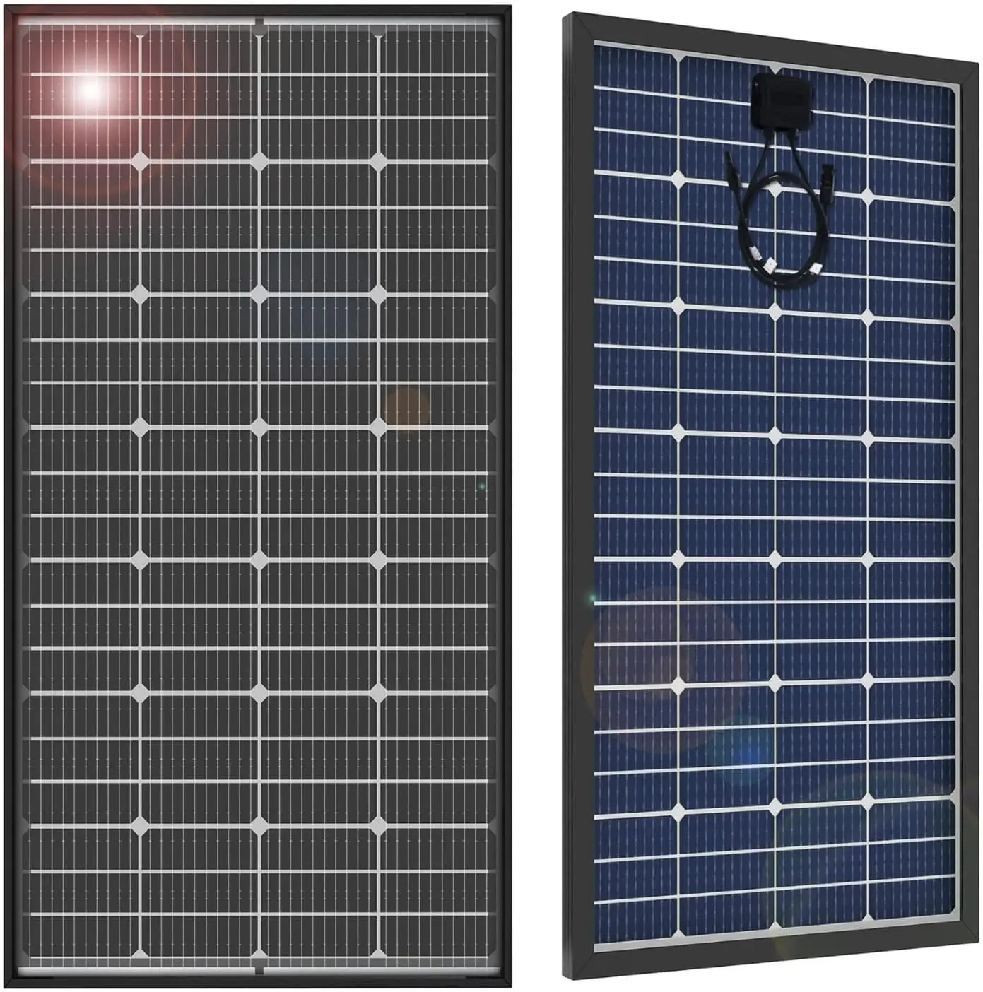 Imagem -05 - Módulo de Painel Solar para rv Painel Solar Casa Fazenda Reboque Campista Fuzileiro Naval Sistema Off-grid Alta Eficiência