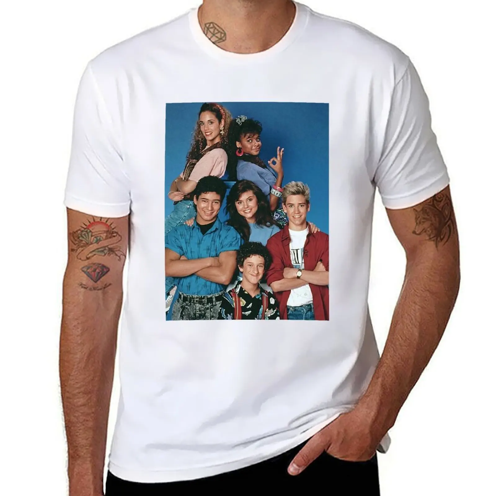 

Saved by the Bell For Fans T-Shirt cotton t shirts man 100% man t shirt cotton T-Shirt