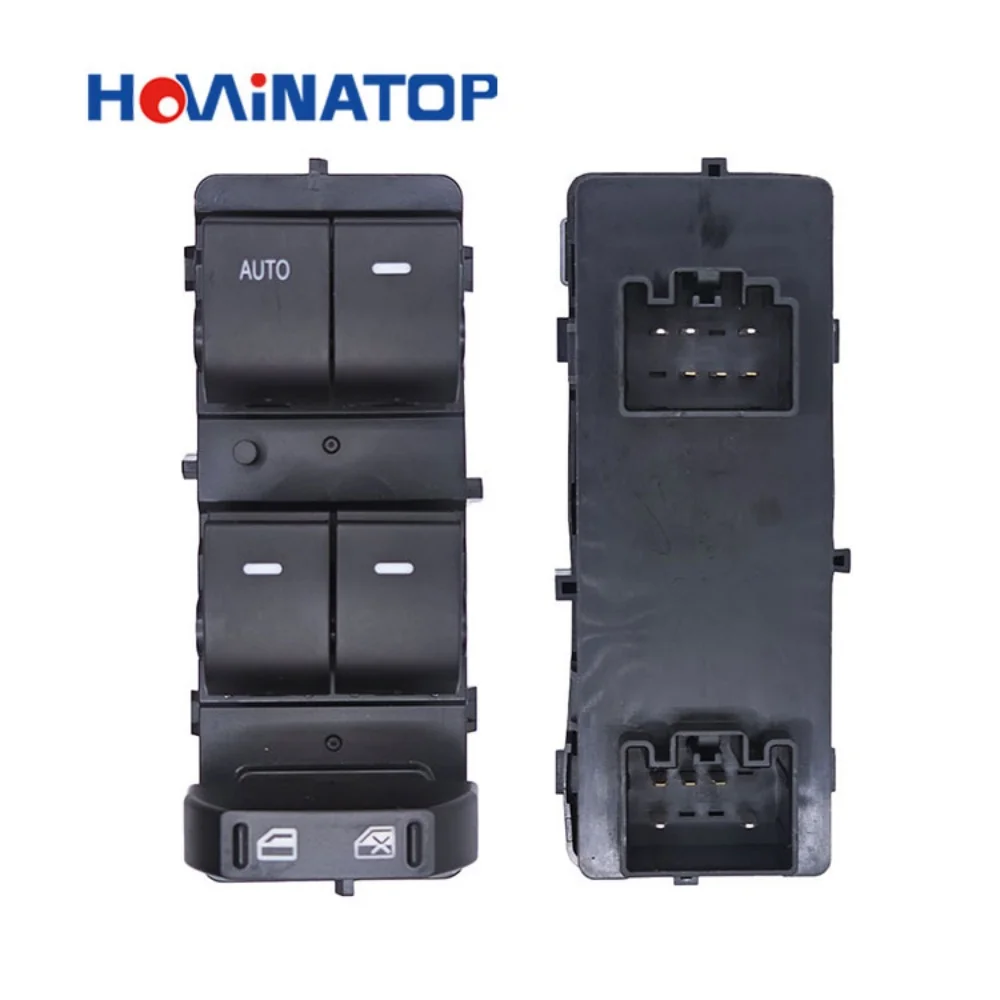 HOWINATOP 8L8Z14529AC 6+5 Pin Master Power Window Switch Single Auto For Ford Escape Focus F250 F350 Mercury Mariner 07-12 2