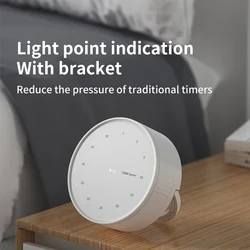 Simple Design Rotating and Twisting Timer, 12 Timer Value Timer, Kitchen Cooking Exercise Reading Time Management
