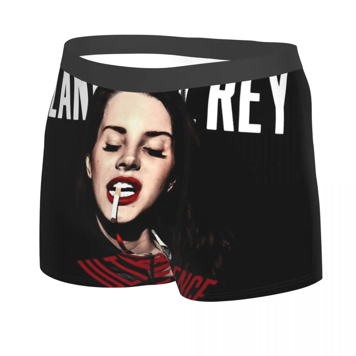 Celana dalam Boxer pria Lana Del Rey, pakaian dalam sangat sejuk, kualitas tinggi celana pendek motif 3D ide hadiah