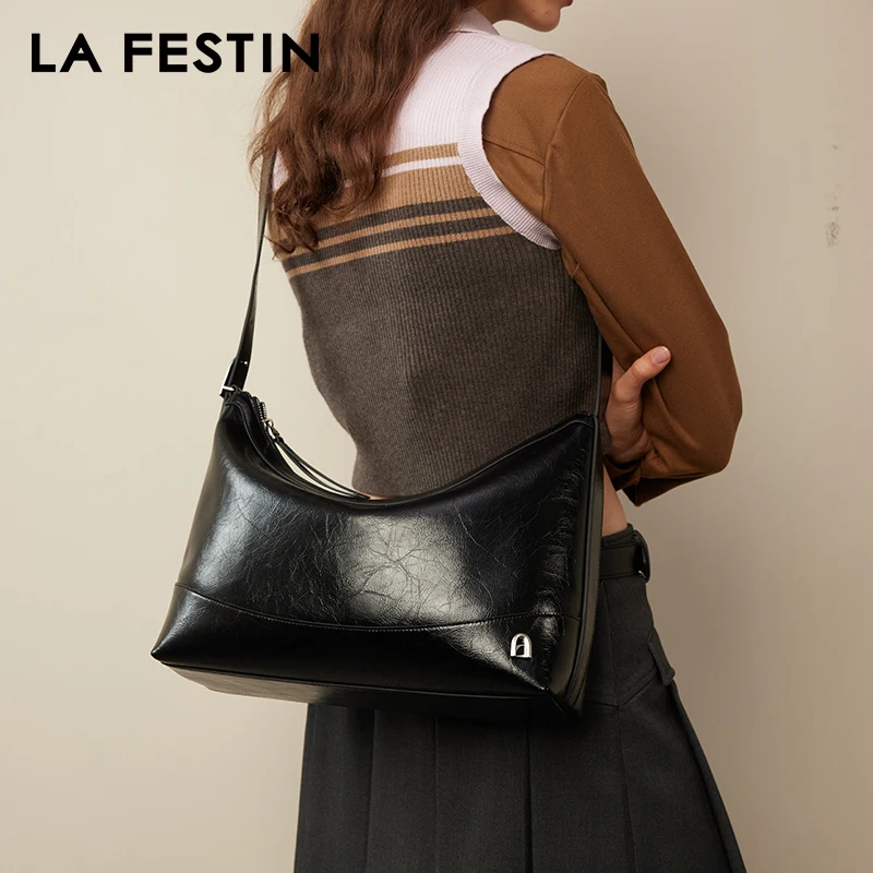 LA FESTIN Luxury Brand Bag Tote Bags for Women 2023 New Large Capacity Leather Bag Shoulder Crossboby Designer Messenger Bag