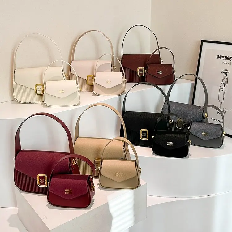 

Повседневная простая винтажная кожаная женская сумка-мессенджер класса люкс, классический дизайнерский стиль, популярная в Париже, элегантная, модная, дизайнерская сумка для подгузников