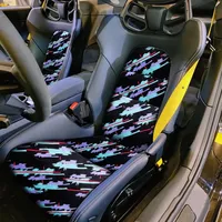 1.5m*1m JDM HKS Multicolor Cotton Linen Cloth High Quality Vintage Classic Car Seat Fabric For Car Seat Panel Armrest Decoration
