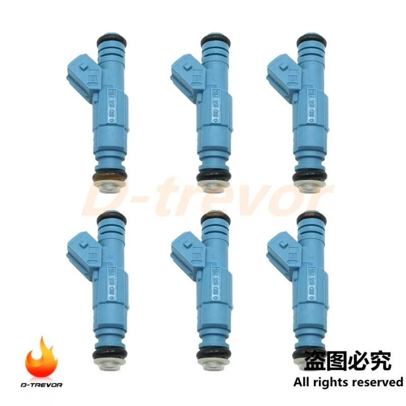 

6Pcs Fuel Injector 0280155715 LS1 LT1 for F250 F350 E250 Chevy Pontiac