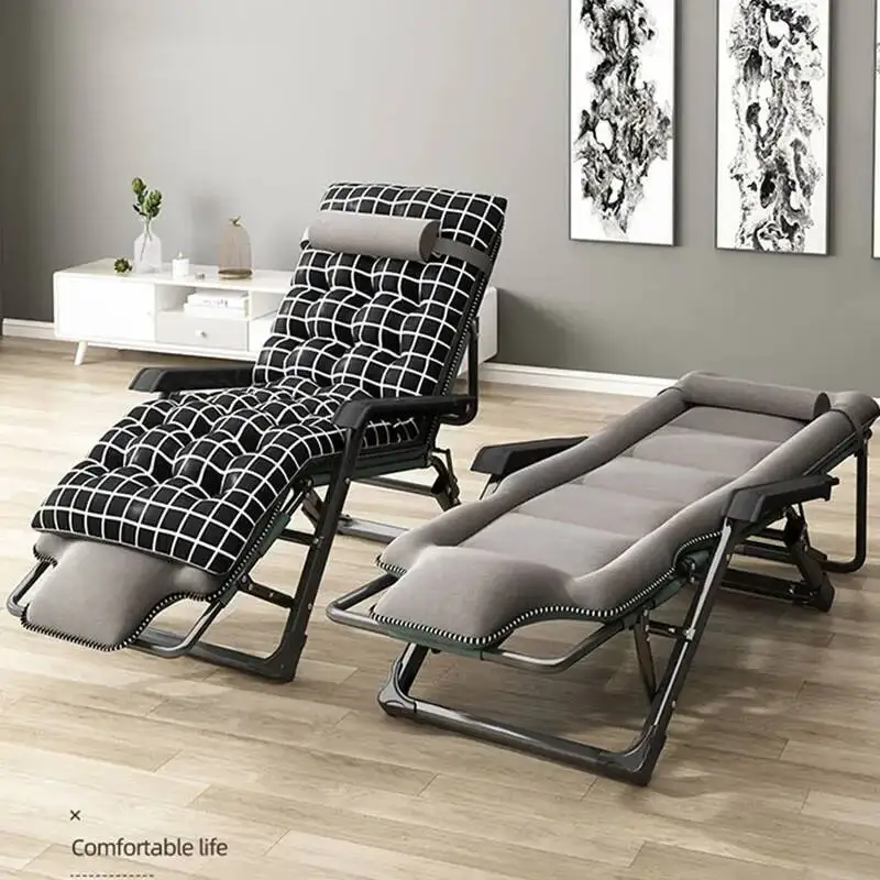 Sala de estar sofá perezoso Chaise Lounge Oficina nórdica Sun Relax Chaise Lounge Camping cómodo Sillon muebles reclinables BL50CL