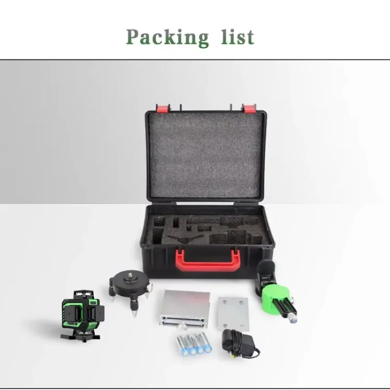 【Hot】TG707 Best Price Red Green Beam 4-d 360 16 Lines Construction Self Leveling Lazer Leveler Meter La-ser Level for Sale in Ch view 4