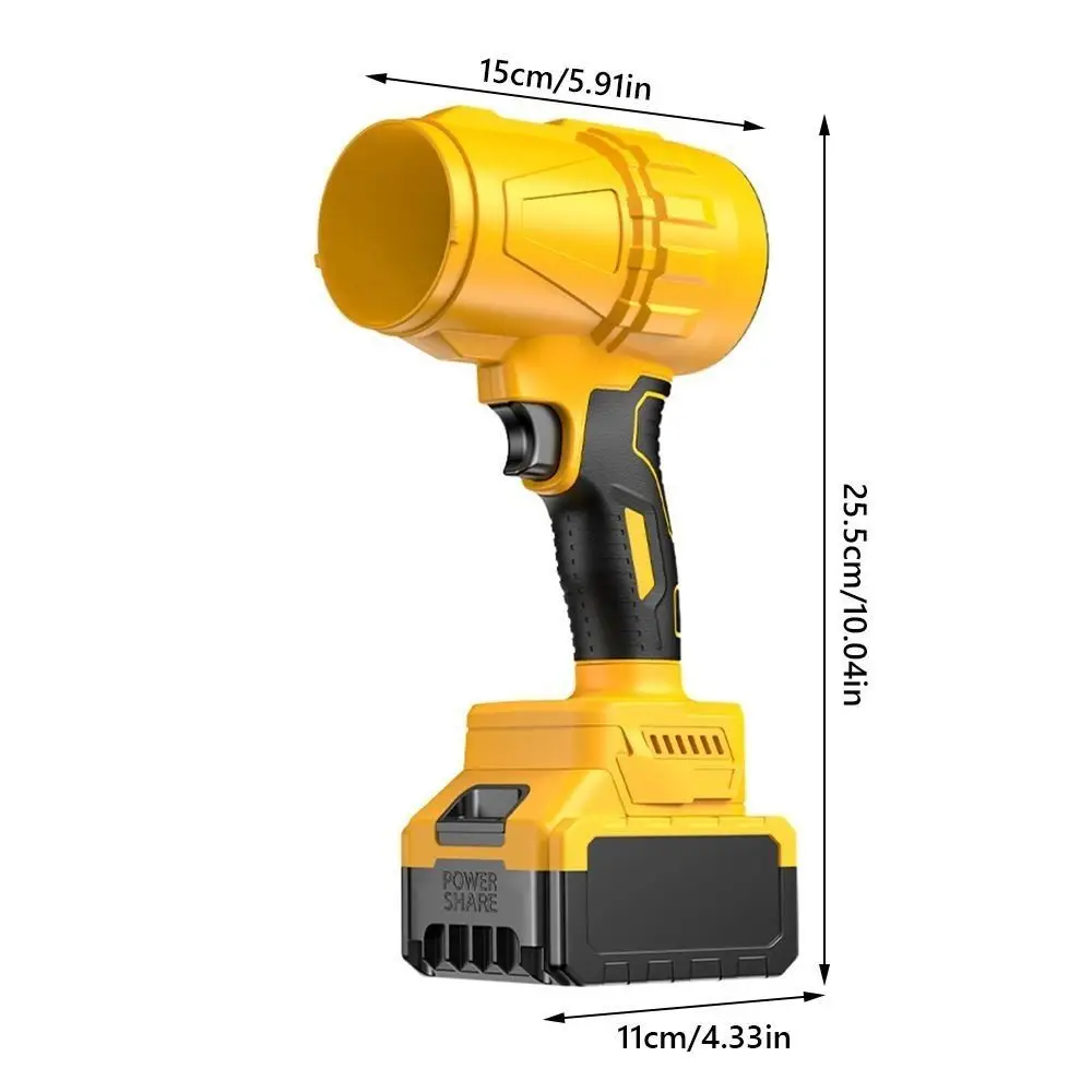 Dual-Function Electric Leaf Blower 21 V Power High-power Rechargeable Blower 2-in-1 Design Strong Suction