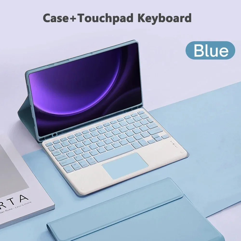 Tablets Keyboard Case for Samsung Galaxy Tab S11 11 inch 2025 SM-X730 SM-X736B Bluetooth Keyboard Cover for Galaxy Tab S11 Funda