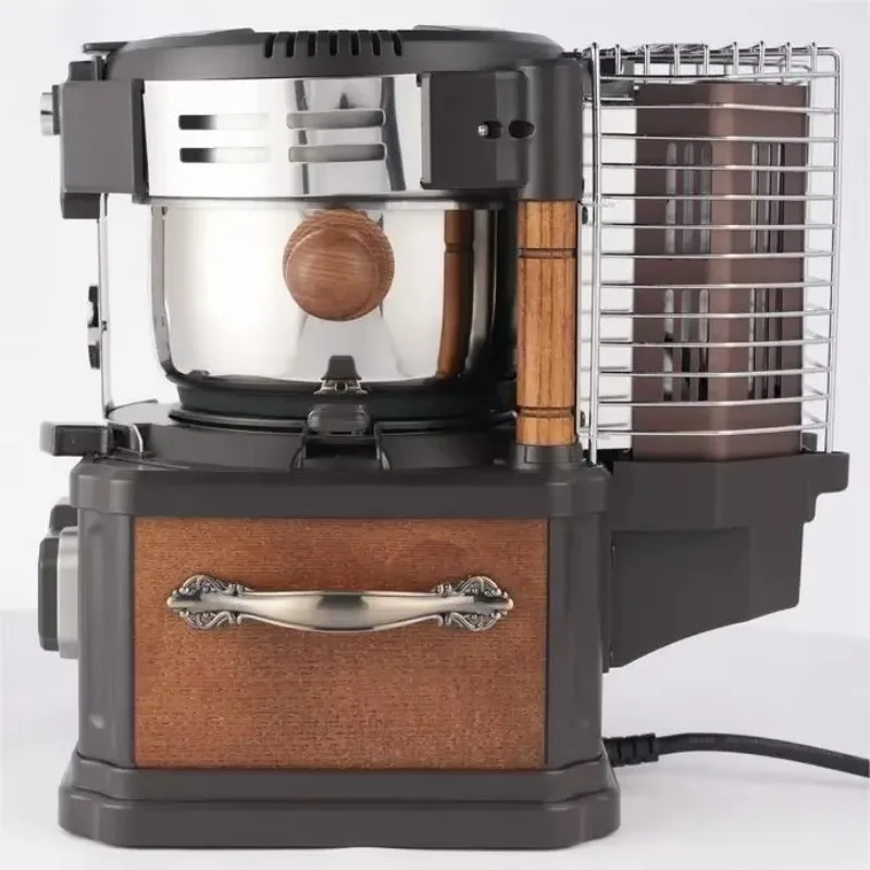 Roaster Coffee Machine 110V Home Coffee Roasters Vintage Household Smokeless Coffe Roaster Noiseless Home