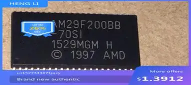 100% NOVA AM29F200BB-70SI