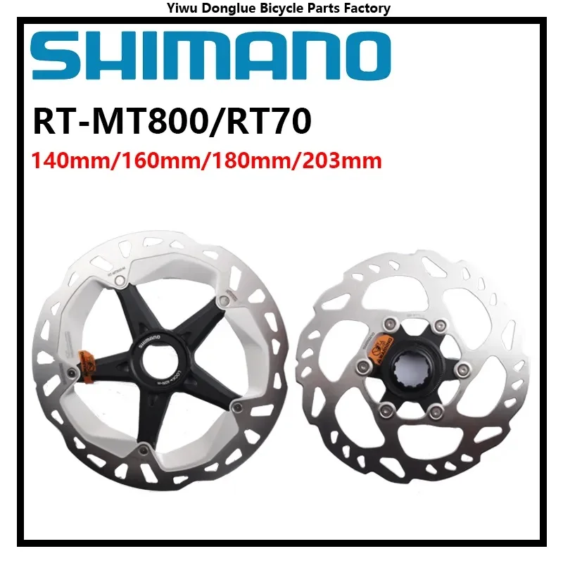 Shimano xt ultegra mt800 rt70 rotor de freio a disco hidráulico centerlock 140mm160mm 180mm 203mm tecnologia gelo para mtb e bicicleta estrada