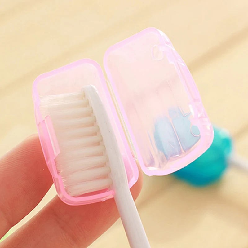 5 Pcs Toothbrush Cover Caps Portable Toothbrush Head Case Cover Travel Toothbrush Head Holder For Home Office Hotel Outdoor
