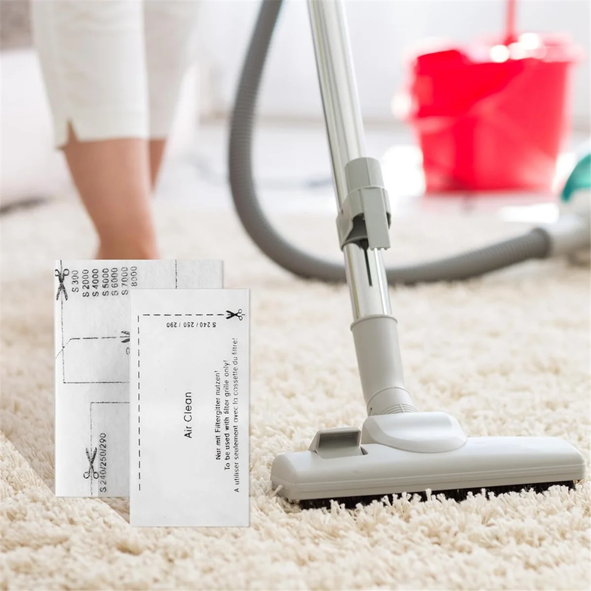 A44TVfiltri per aspirapolvere per Miele Complete S8340 S8360, C1 C2 C3, set di filtri di ricambio per filtri di scarico