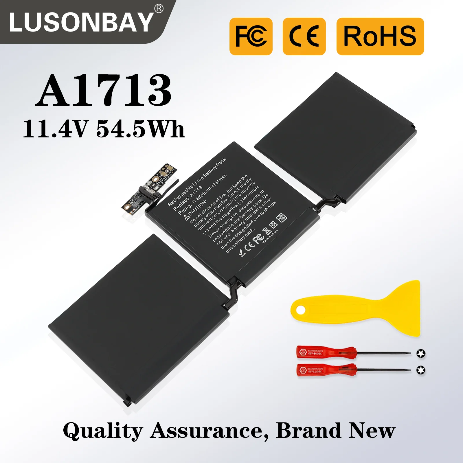 LUSONBAY A1713 Laptop Battery for Apple MacBook Pro 13