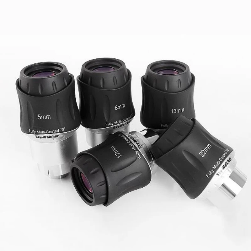 Sky Watcher 70 Degree Autofocus 5mm 8mm 13mm 17mm 22mm Focal Eyepiece 1.25 Inches 2 Inches Telescope Accessory