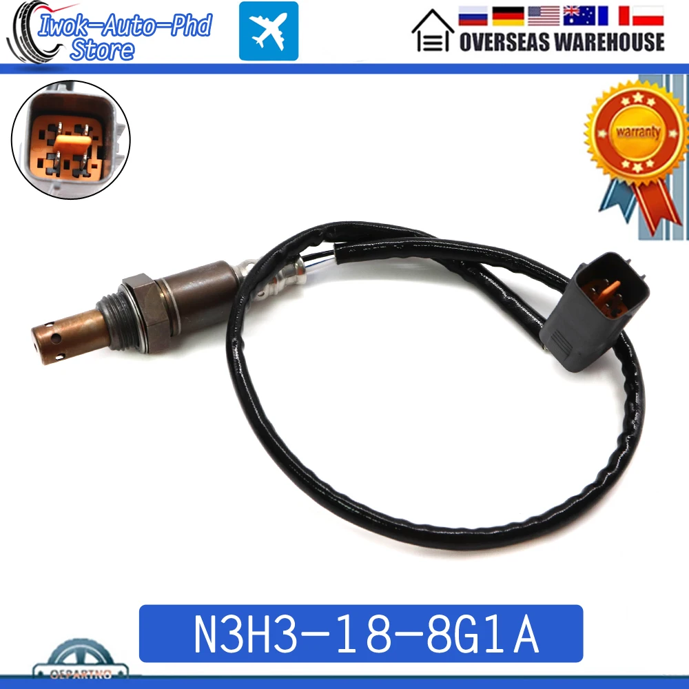 N3H3-18-8G1A Upstream 4 Wire Air Fuel Ratio Sensor Lambda O2 Oxygen Sensor for Mazda RX-8 RX8 1.3L 250-54031 04-08