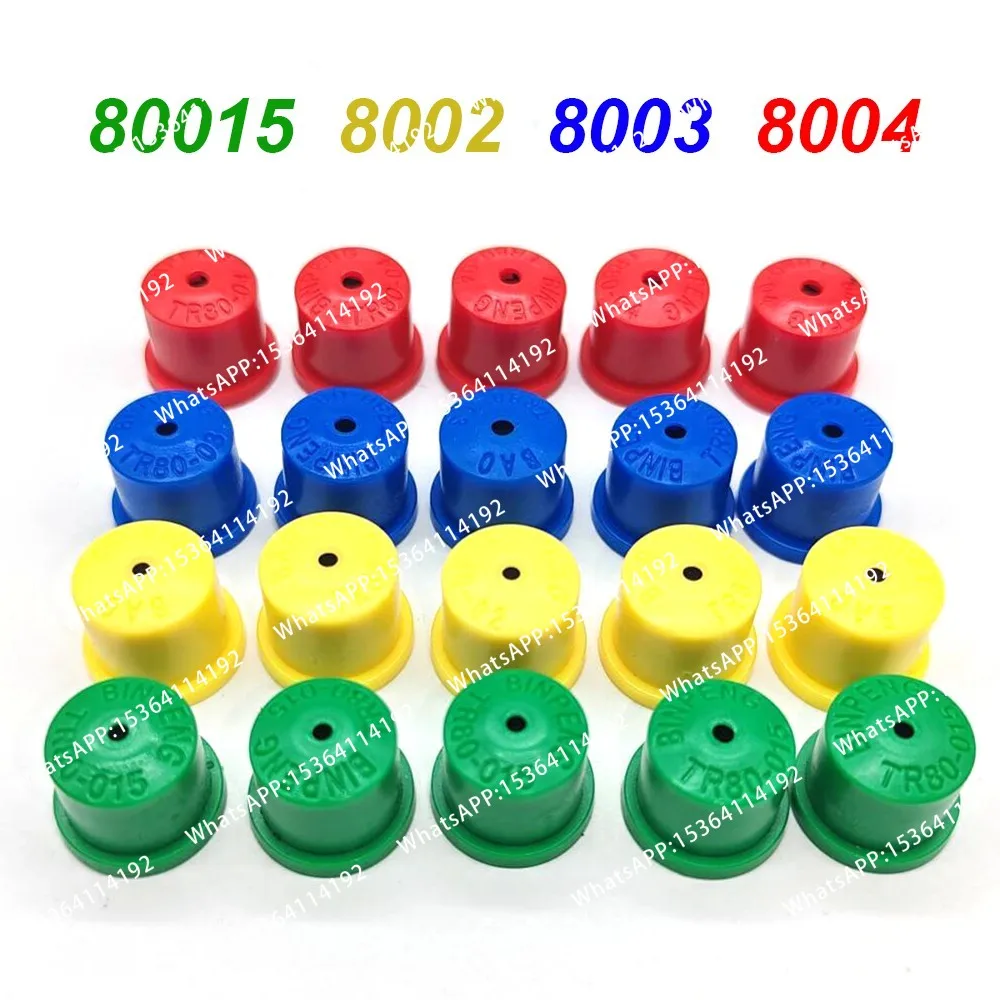 10PCS high pressure round sprayer nozzle 80 degree connector nozzle RC agricultural pesticide spray drone