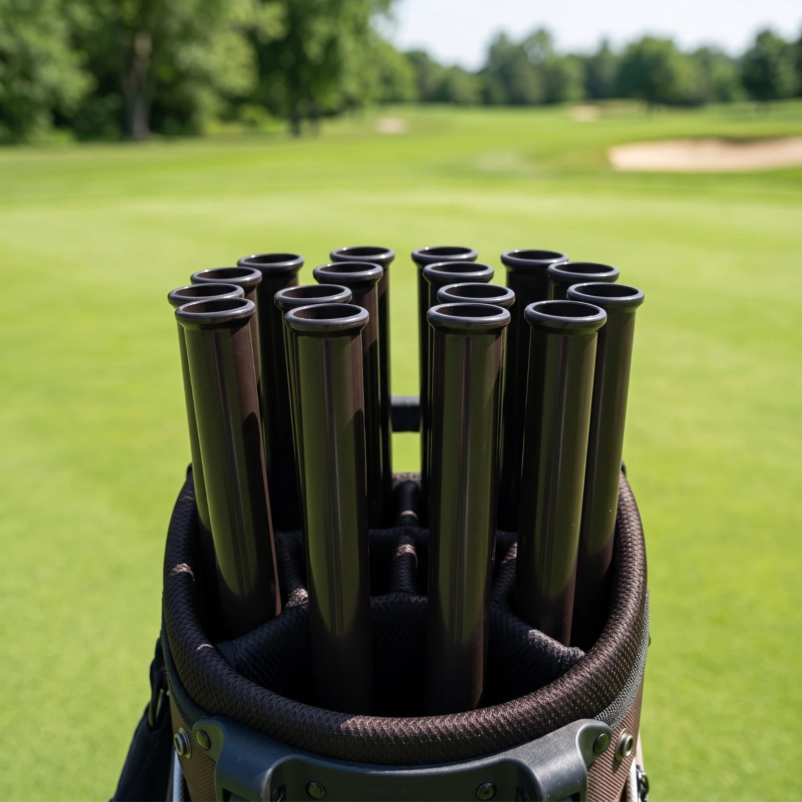 Golf Club Safeguarding Tube Long-Lasting Golf Club Tube Organizer Organized Sturdy for Golfers