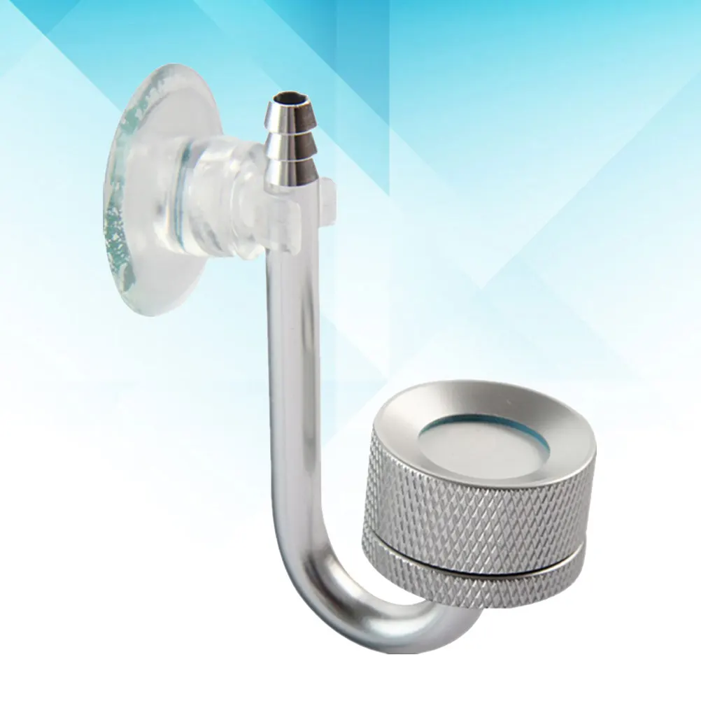Stainless Steel Aquarium Co2 Refiner U Shape Tube Fish Carbon Dioxide Diffuser Efficient Glass Co2 Refiner Atomizer
