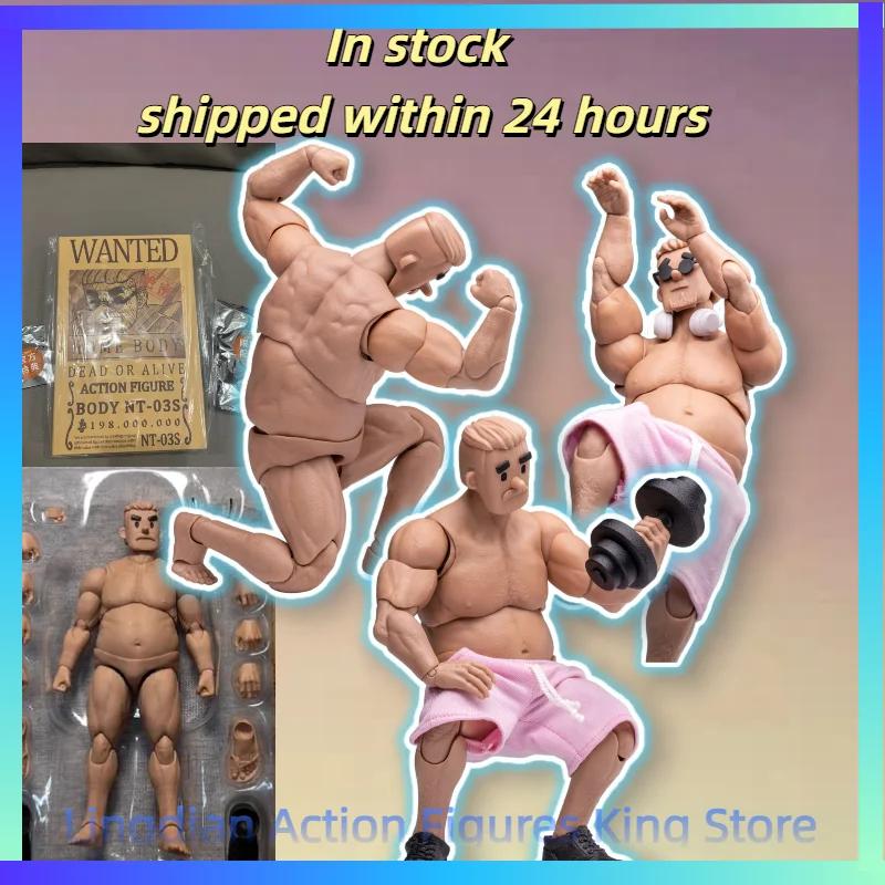 

Коллекционная фигурка Notaman в масштабе 1/12: Спортивный мужчина среднего возраста, фанат фитнеса, 17 см, супергибкая шарнирная фигурка-солдат