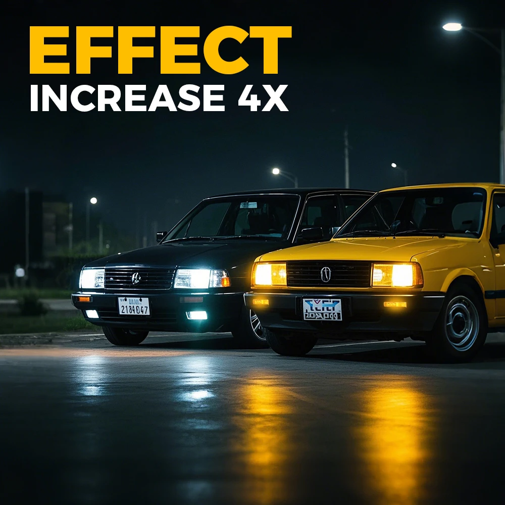 BMTxms 2 قطعة الأبيض الأصفر المتعرج H8 H11 9005 9006 H10 9145 LED الضباب الخفيف لتويوتا فورد هيونداي كيا هوندا سوزوكي OB DRL لمبة