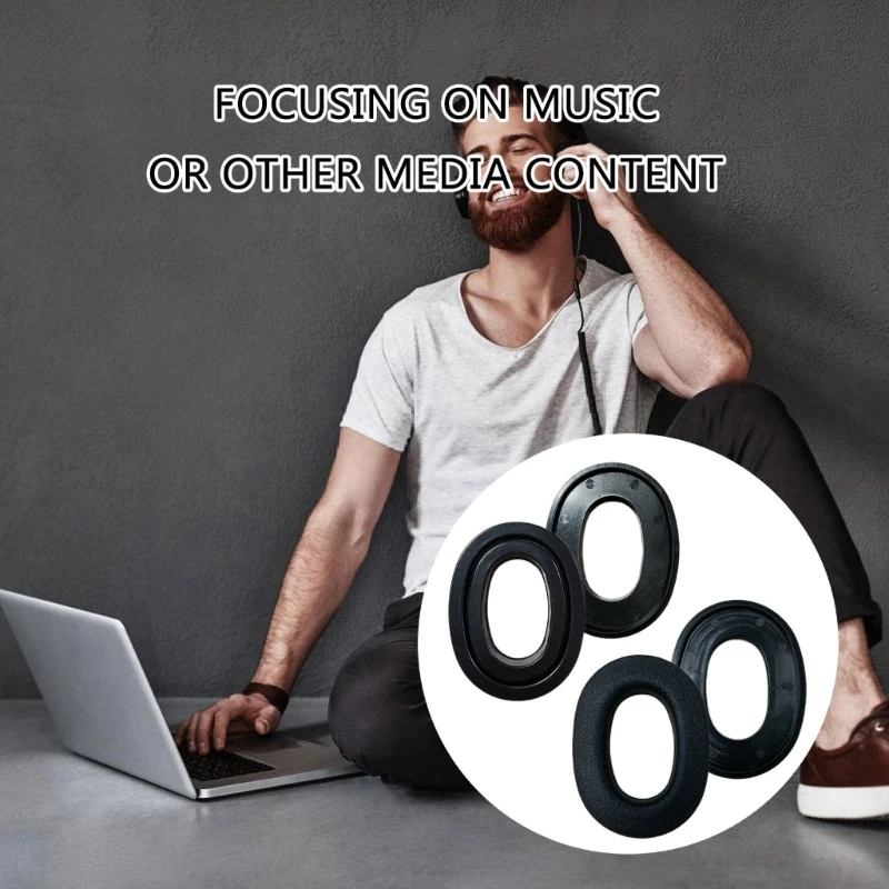 Q5WA cómodos y cómodos cojines para sordinpro/prox para mejorar experiencia sonido