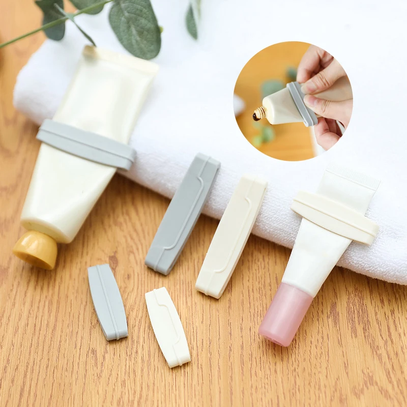 3 Pieces/set Multifunctional Squeeze Tube Squeeze Toothpaste Clip Facial Cleanser Squeezer Manual Toothpaste Squeezer