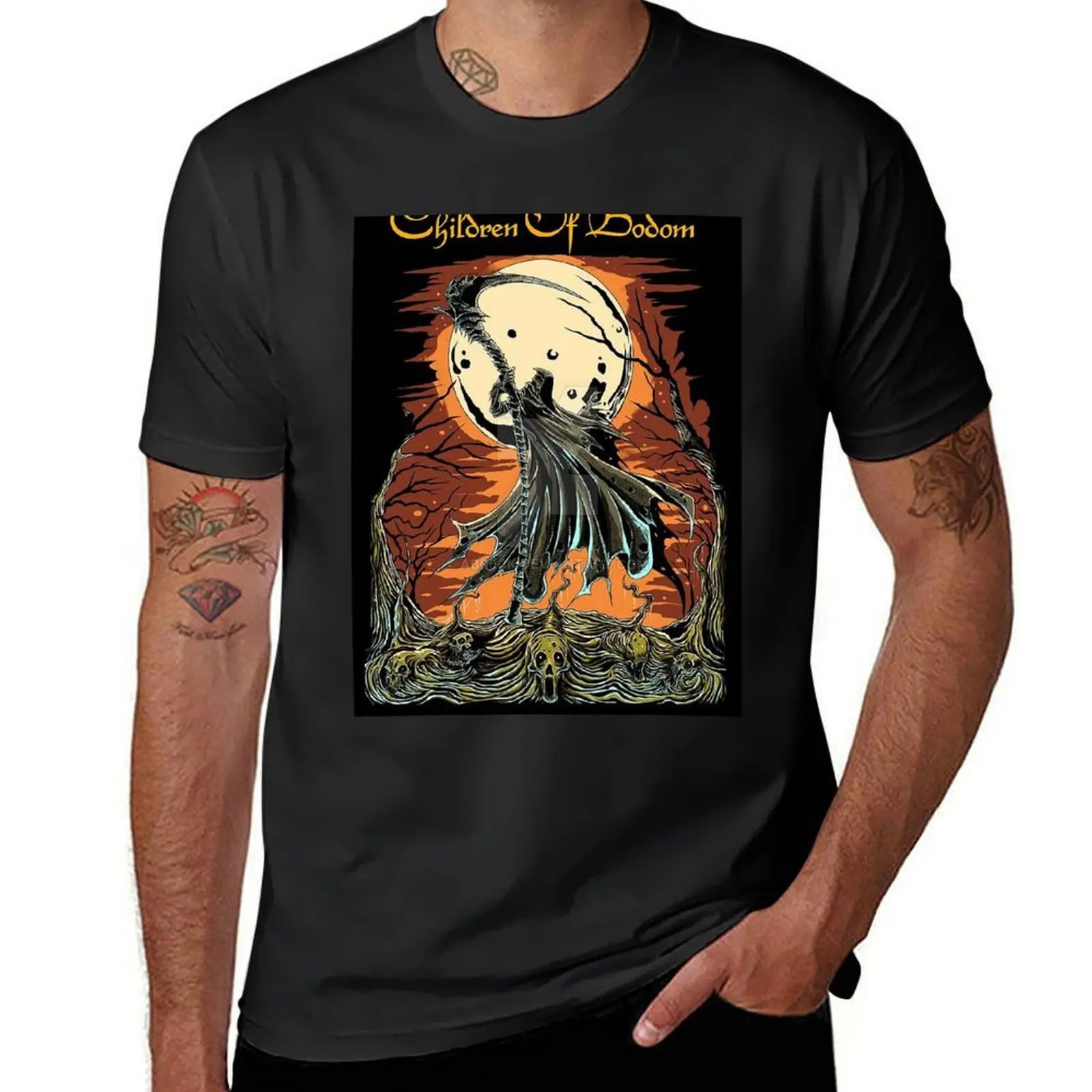 

best new-design children of bodom T-Shirt sublime cotton man t-shirts custom shirt workout shirts for men
