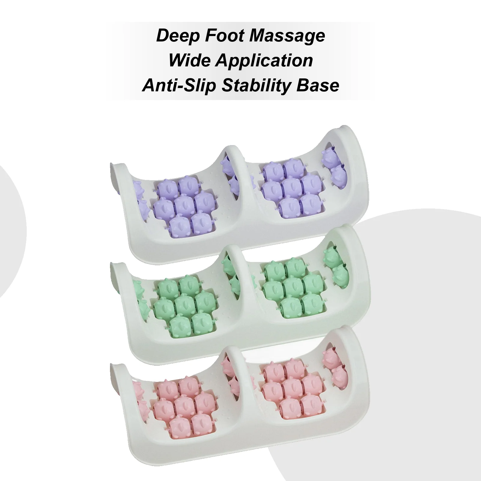 

Роликовый массажер для ног, ручные массажеры для ног, восстановление мышц, рефлексологическая доска для пятки, снятие давления, здоровье, здоровье, папа, мама