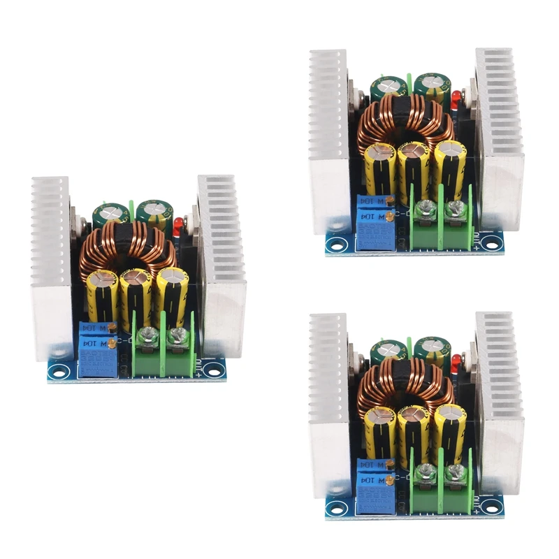 Step Down módulo com corrente constante, Buck Converter, LED Driver, Power Step Down módulo de tensão, 3PCs, 300W, 20A