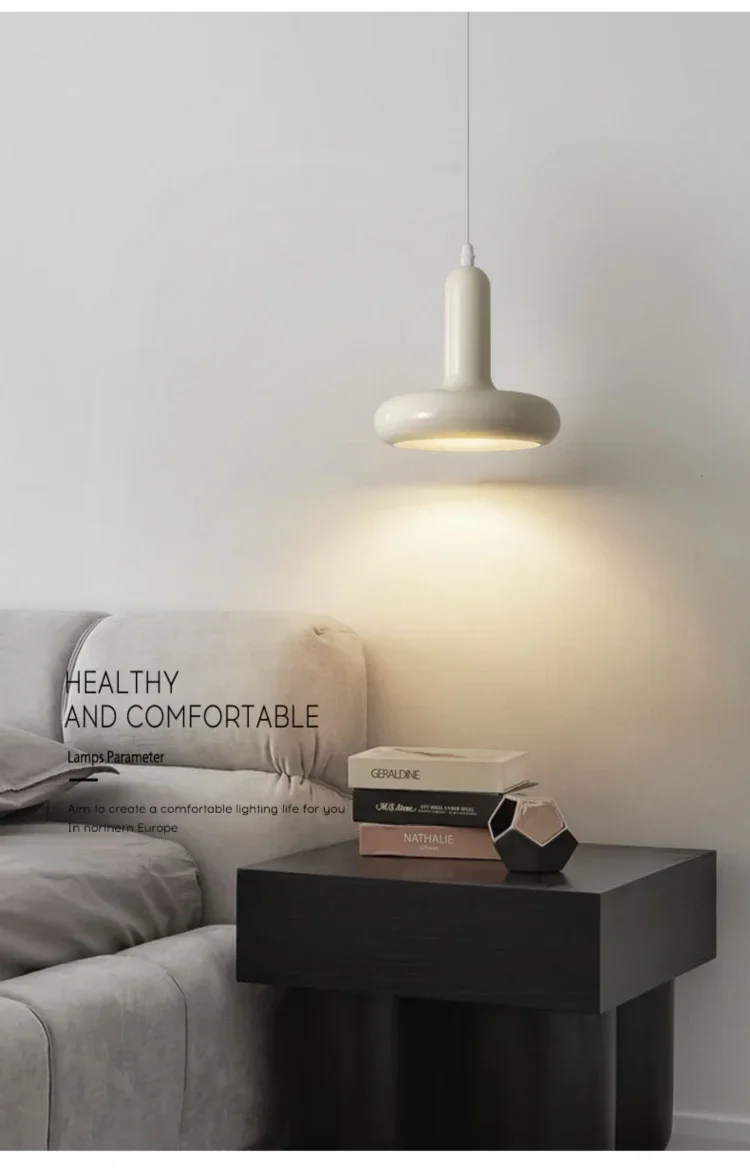 Imagem -05 - Lâmpada de Parede Led Minimalista Estilo Creme Criativo Nórdico Retrátil Quarto Luz de Cabeceira Lâmpadas E27 Arandelas Decoração de Casa