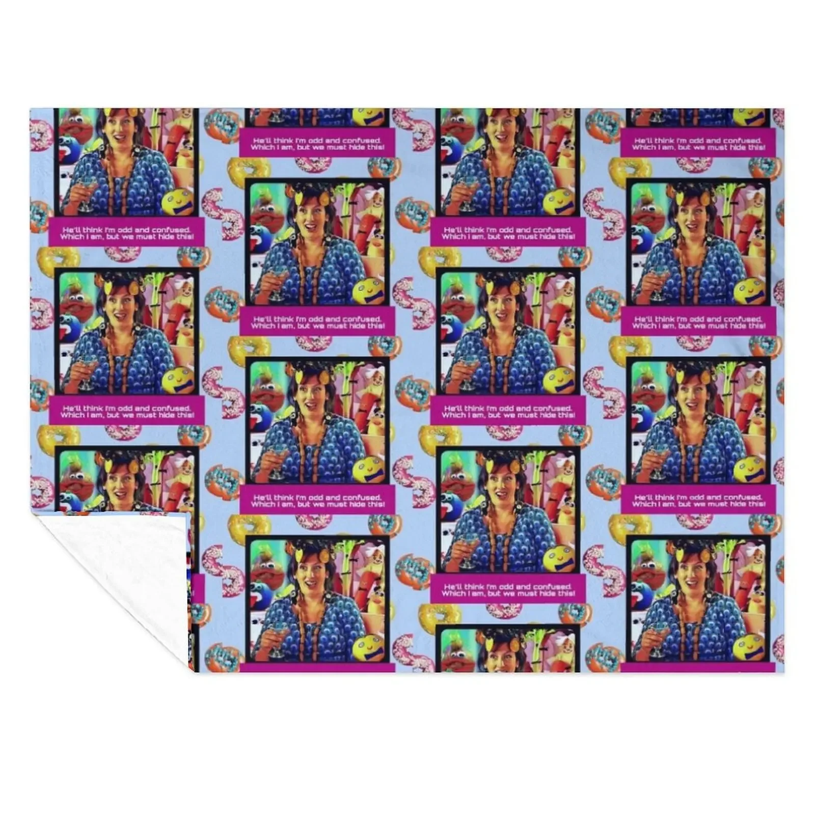 

Miranda Hart Throw Blanket manga wednesday Stuffeds Kid'S Blankets
