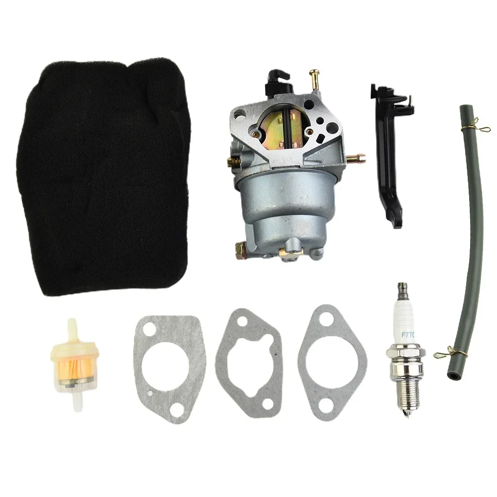 

Durable New Carburetor Kit For GP5000 0J58620157 Accessories Metal Parts Set Silver/Black Tools For 5943 GP7500E