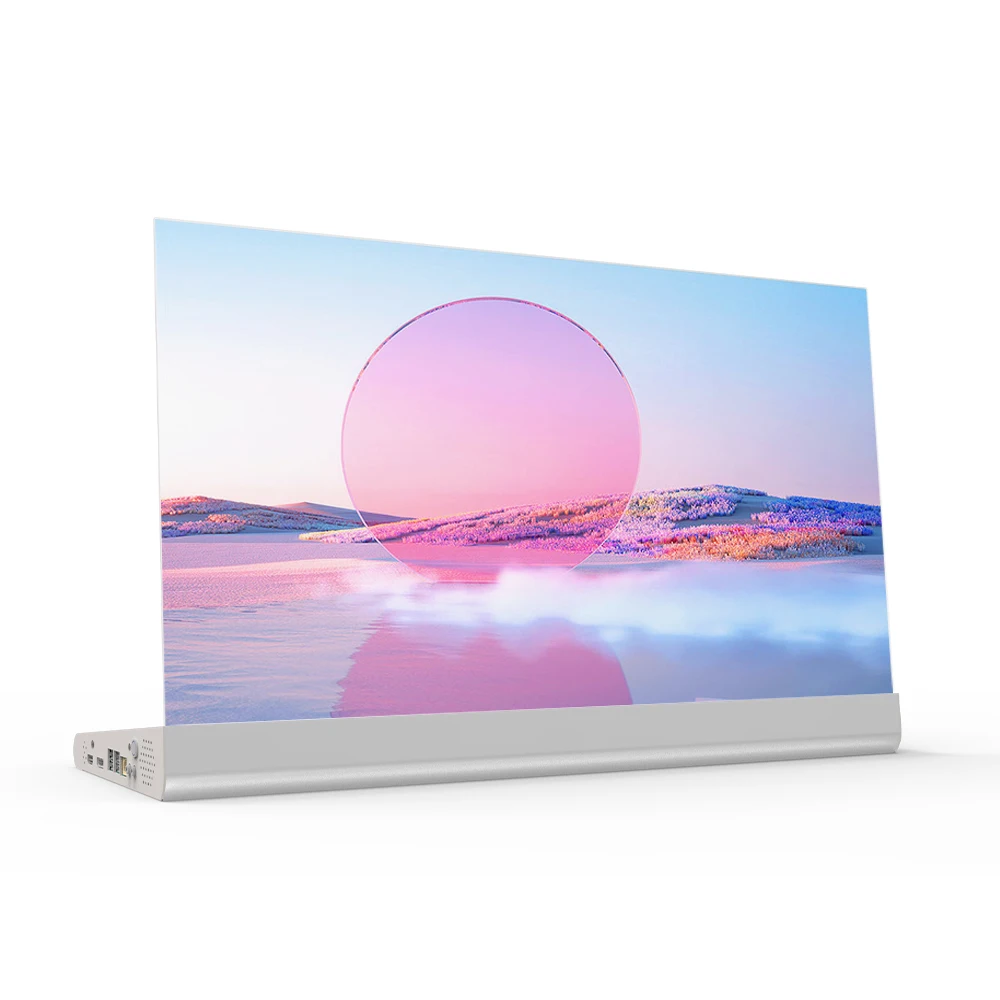 Touch Control 30-Inch Transparent OLED Display 600nit Brightness for Digital Signage Fashion Showroom Shopping Mall Exhibition - view 5