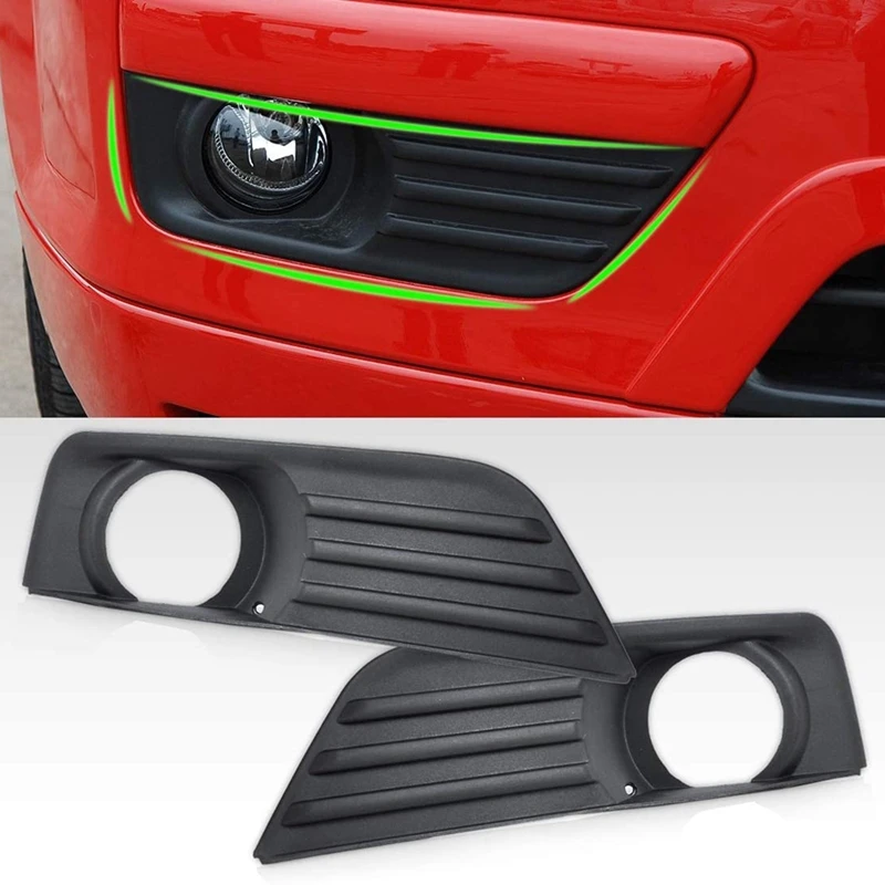 Car Right & Left Bumper Fog Light Ventilation Grille Lampshade for Ford Focus 2005 2006 2007