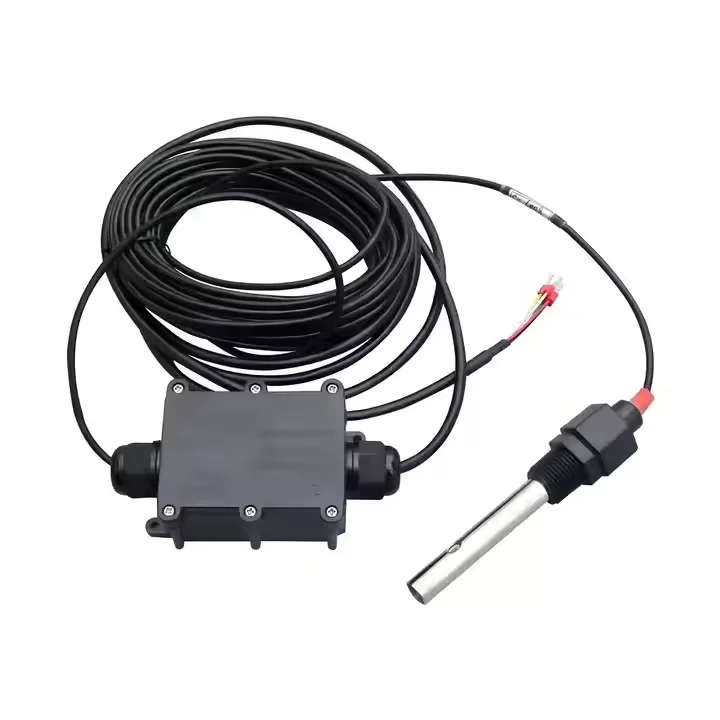 0-20000us/cm Range RS485 Modbus 0-2V 4-20mA Output Electrical Conductivity Stainless Steel Water EC Probe Sensor Transmitter