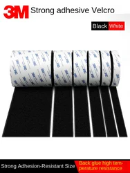 3M 9448A Black Mushroom Double-Sided Adhesive 3m 16-38mm Strong Non-Trace High Temperature Resistant Double Sided Adhesive Tape