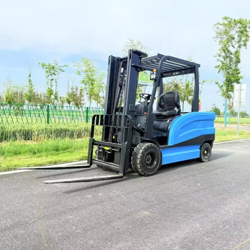 2.5/3/3.5 Ton Lithium Battery 4 Wheel Electric Forklift Energy Saving Durable Efficient Workshop Cargo Stacking Vehicle