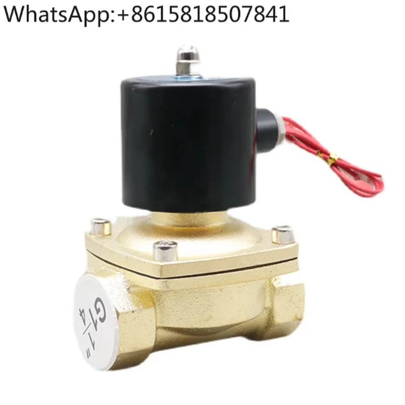 

Нормально закрытый электромагнитный клапан 2W350-35 клапан управления 220VDN32 4В электрический 12В