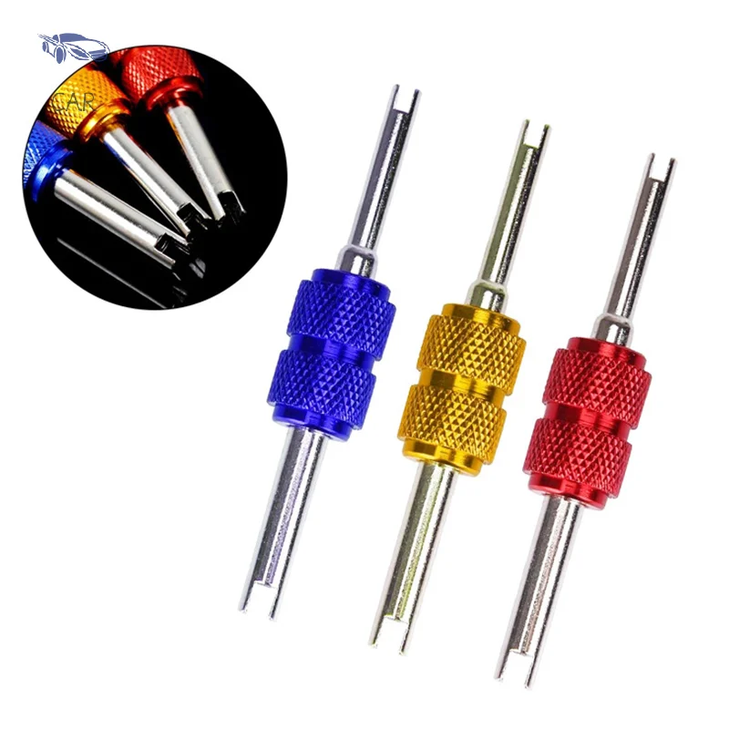 

Universal Tire Valve Core Stems Remover Screwdriver Auto Truck Bicycle Wheel Repair Install Remove Tool Car Styling Dual Use